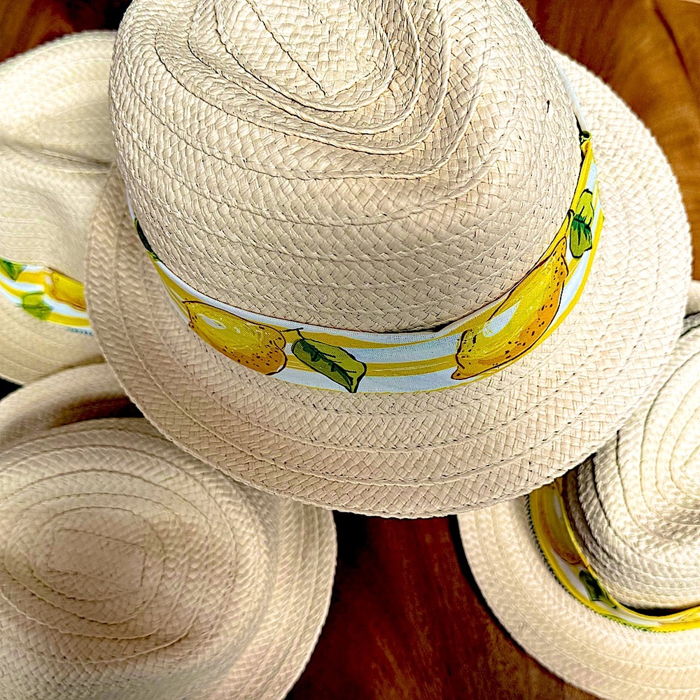 With band Straw Hat nwt by Minicci